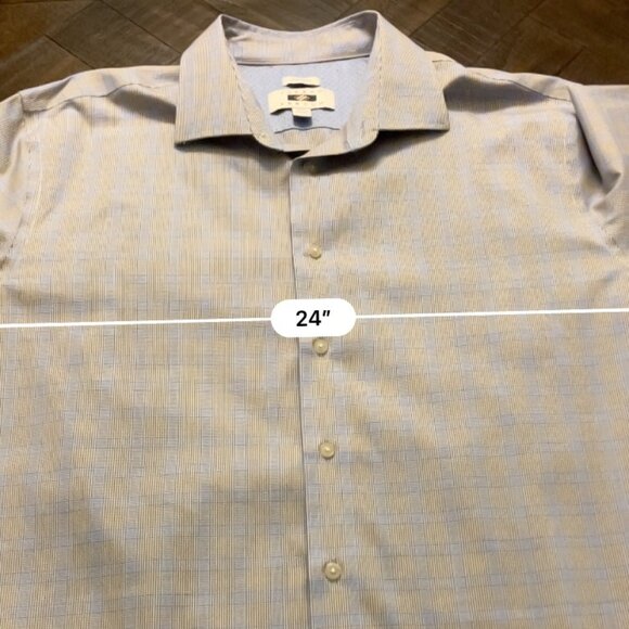❄️ ❄️ Winter Sale ❄️ ❄️ Men Joseph Abboud Plaid Shirt (Nearly New) - Picture 3 of 5